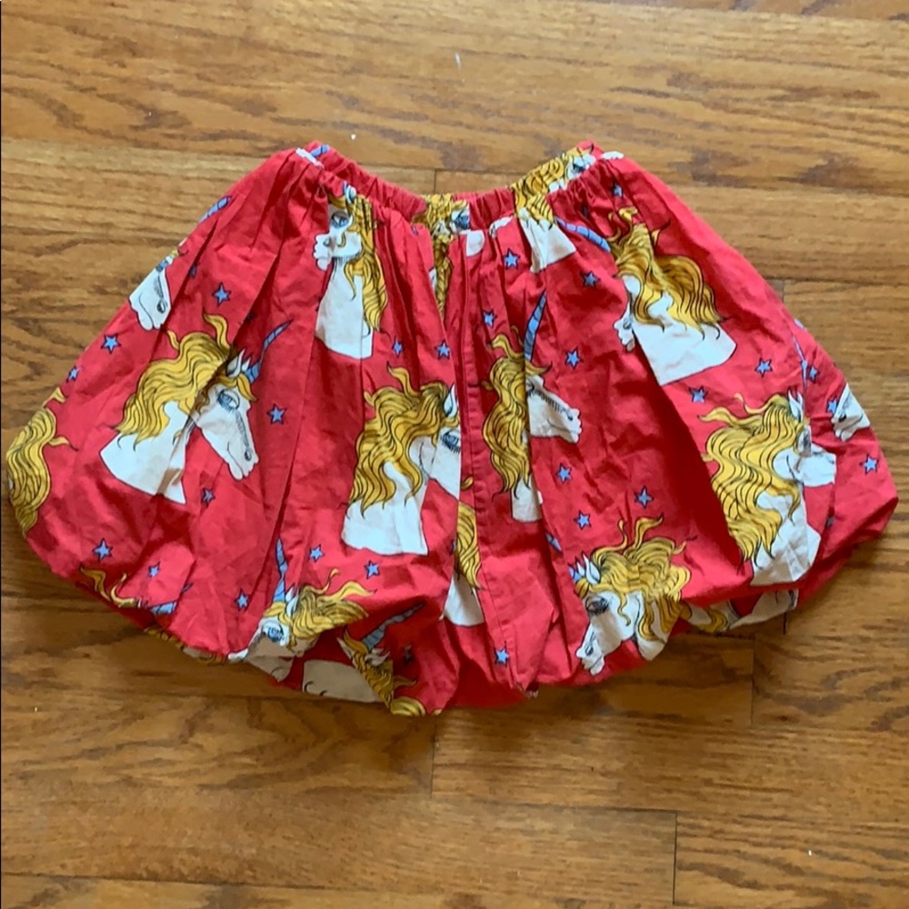 Mini Rodini unicorn skirt 5/6
